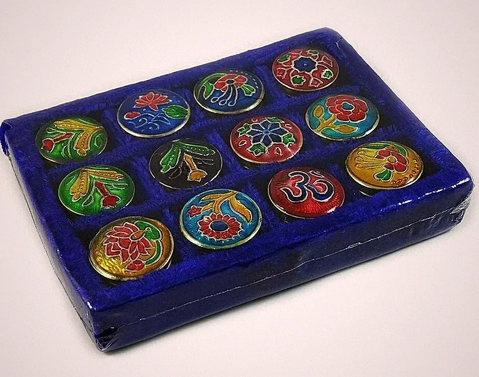 Natural Chakra Solid Perfume Long lasting Body Fragrance Unisex 12 Pack 4gm